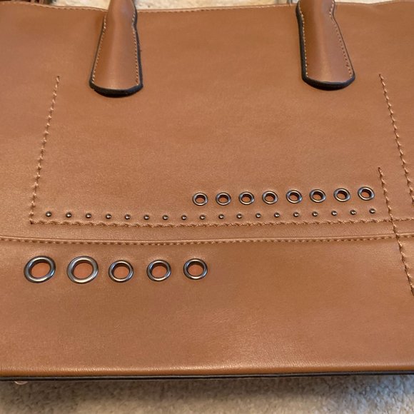 Studio Collection by Straw Studios NWT Cognac Bag - Picture 8 of 14